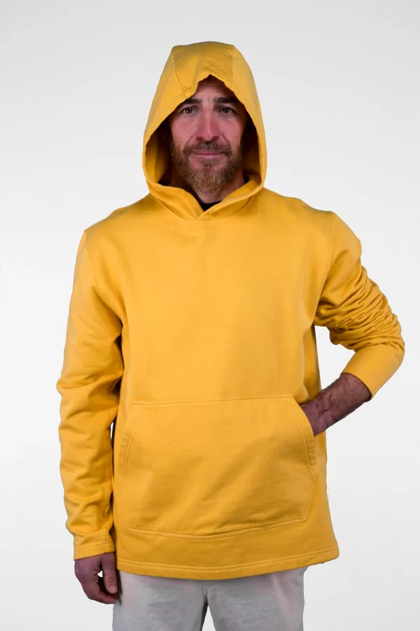 La Methode One Size Hoodie in pre-consumer recycled contamination-free cotton color light