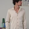 Camicia in cotone Supima®, fronte uomo