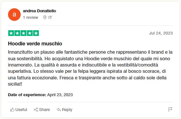 Recensione Andrea